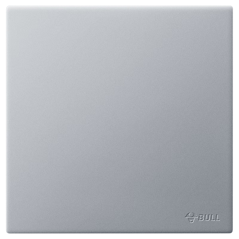 BULL Switch Socket G60 Series Single Control Switch Ultra-thin Large Panel G60K111 Moon Shadow Gray
