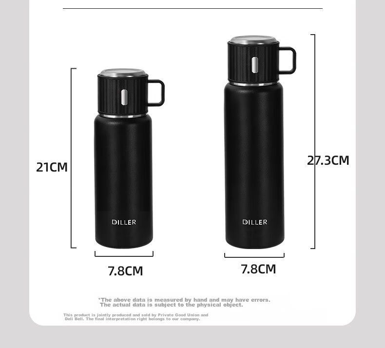 CICA Insulated Mug for Women And Men, Large Capacity, Stylish Design, 316L Food-Grade Stainless Steel, Student Water Bottle, New 2026 Model 13