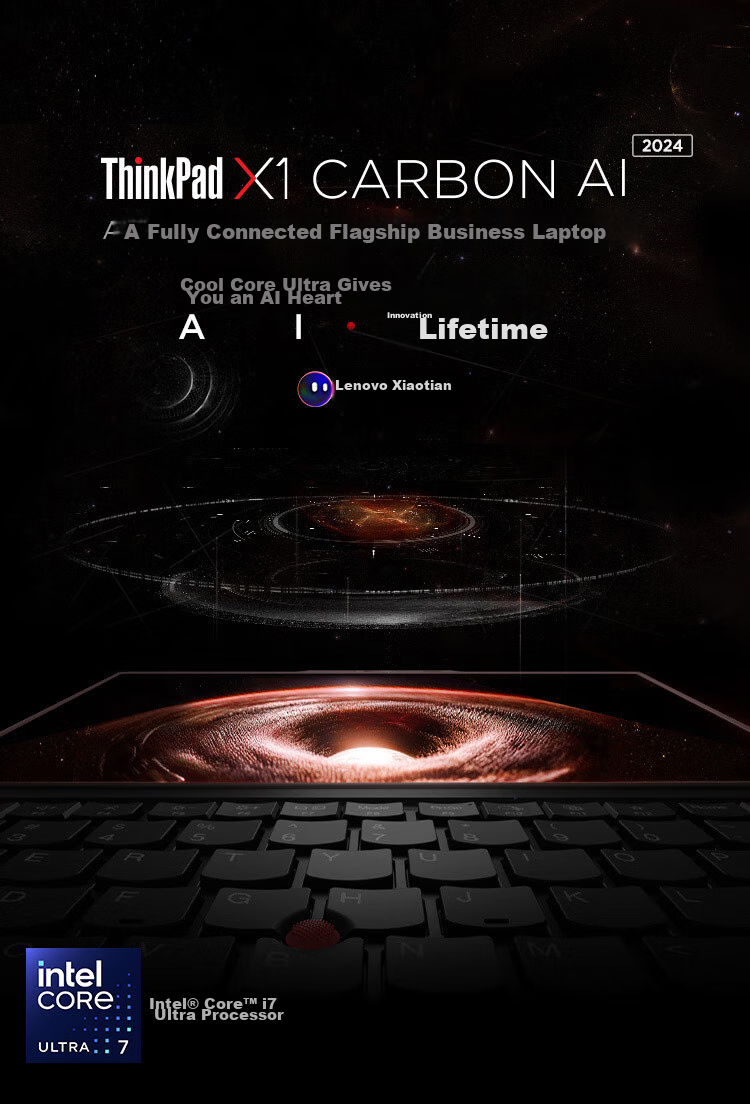 ThinkPad X1 Carbon Aura AI Core Ultra5-325 Fully Connected Business Laptop 32GB 1TB 2.8K OLED with 15% National Subsidy 5