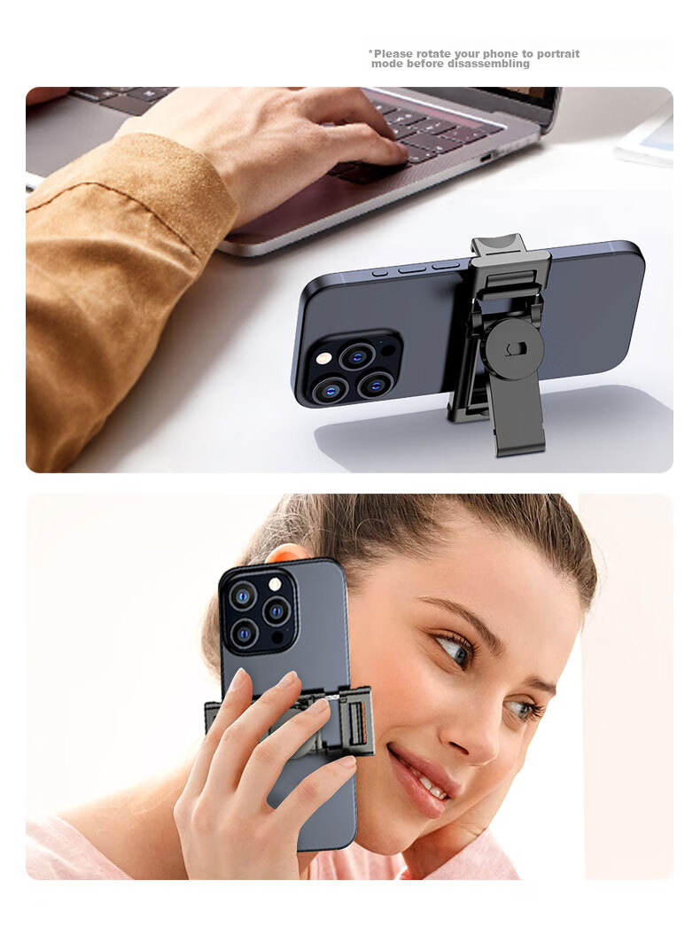 SelfieShow [Newly Upgraded Ultra-Stable 1.8-Meter Four-Legged Stand] Selfie Stick, Floor-Standing Anti-Shake, 360° Rotation, Multifunctional Outdoor Live Streaming Selfie Vlog Tool, Suitable for DJI Pocket 3 8
