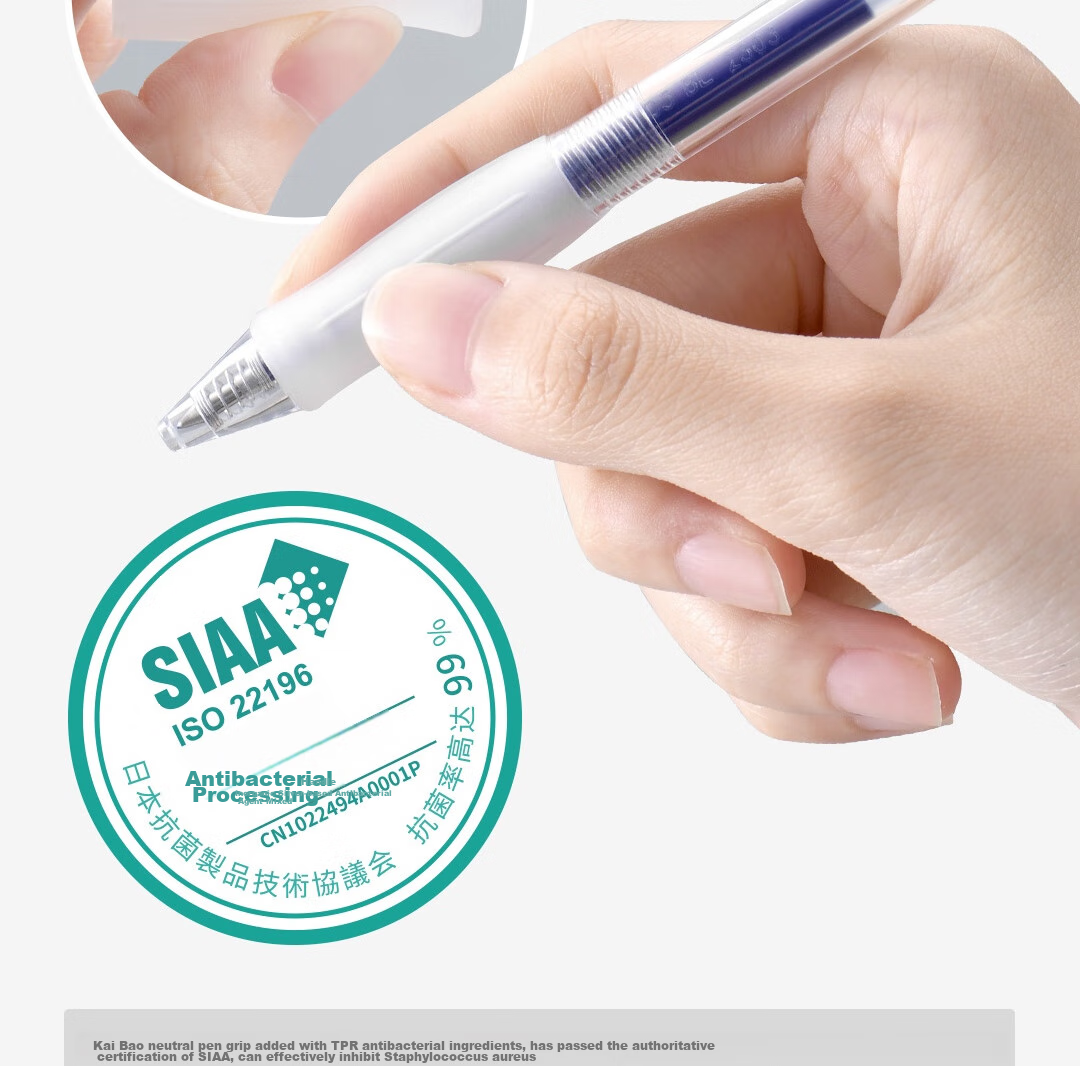 KACO Black Knight Retractable Gel Pen, 0.5mm Bullet Tip, Black, for Students' Exams And Writing, Large Capacity, Quick-Drying Ink Pen, Pack of 5 5