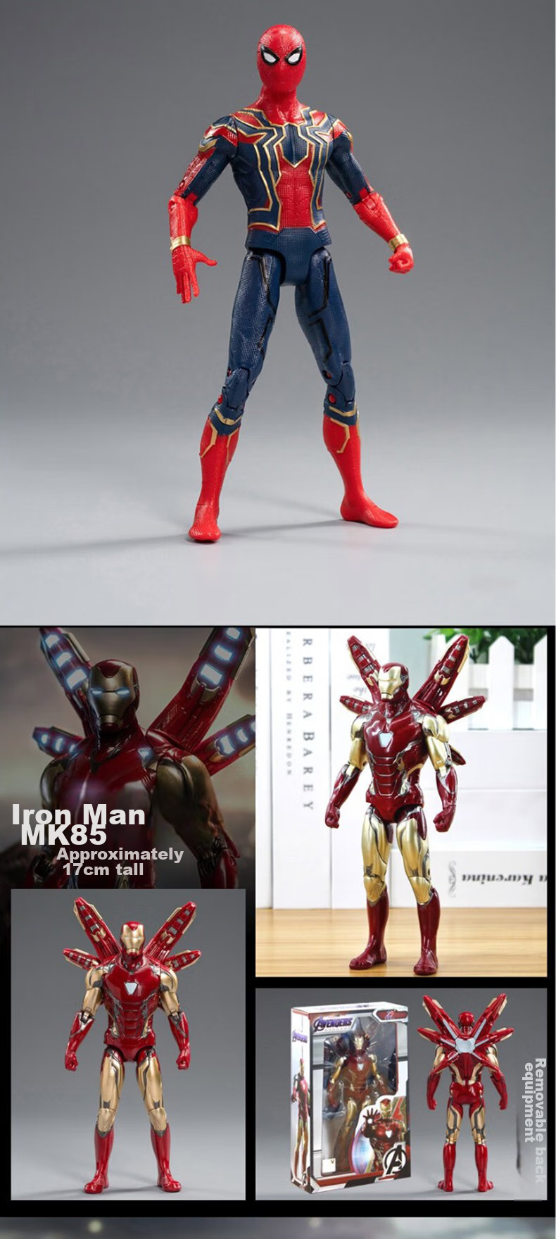 Marvel 7-Inch Classic Spider-Man Articulated Action Figure, Boy's Birthday Gift 5