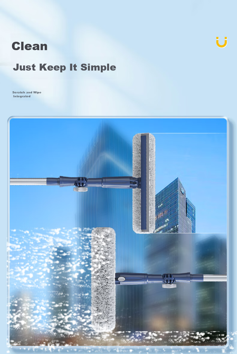 Sulida Glass Cleaning Tool for High-Rise Windows, Professional Window Cleaner, Outdoor Window Cleaning Equipment, Glass Scraper for Exterior Windows 10