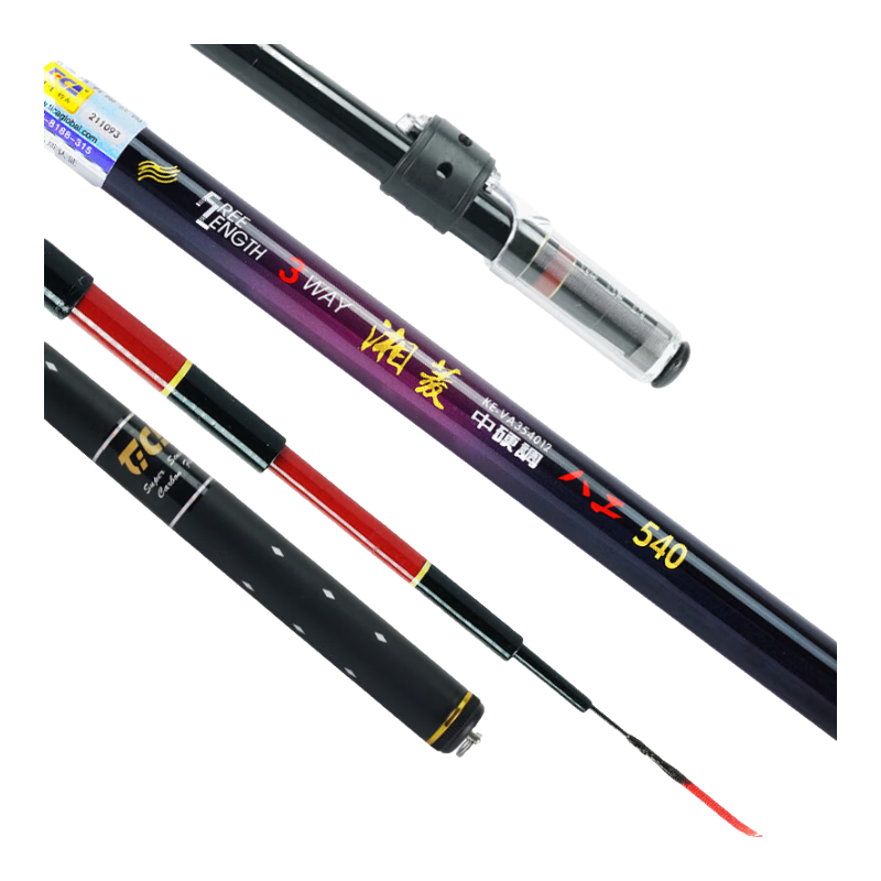 Dijia Stream Fishing Rod with Three Positions, Xiangling 4.5 Meters, 56 Grams, Eight Sections, Medium-Hard Action, Traditional Short Section Stone Bank Xige Baitiao