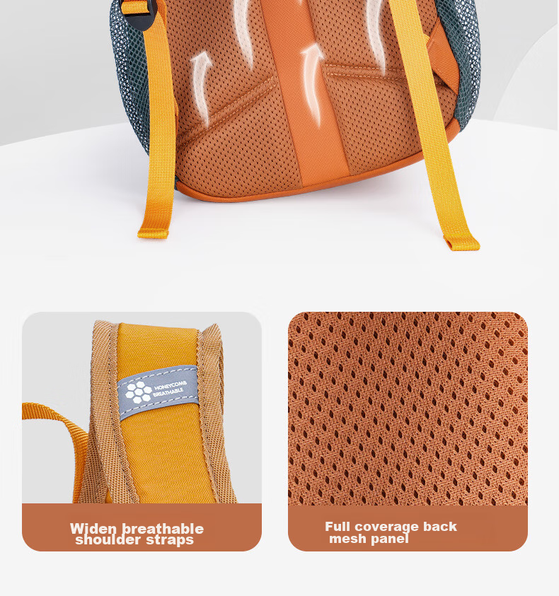 Zoy Zoii Children's Backpack, Elementary School Student Backpack, Boys And Girls Outdoor Travel Backpack, 2024 Lightweight Breathable Kids Hiking Bag 4