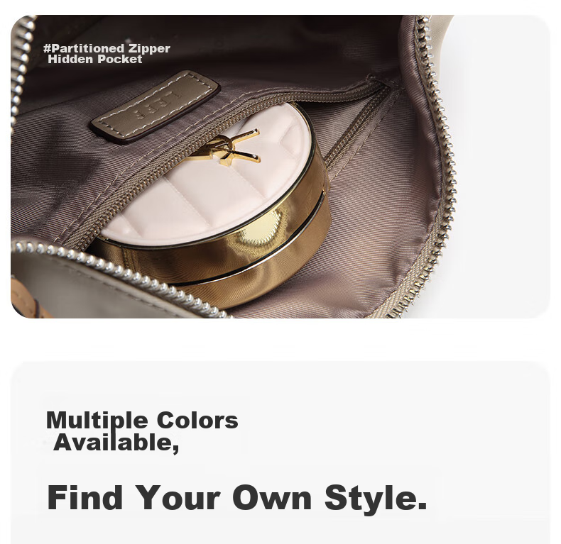 Laifu Lightweight Cloud Bag, Compact And Exquisite Canvas Crossbody Bag, Women's Handbag, Dumpling Bag, Birthday Gift 16
