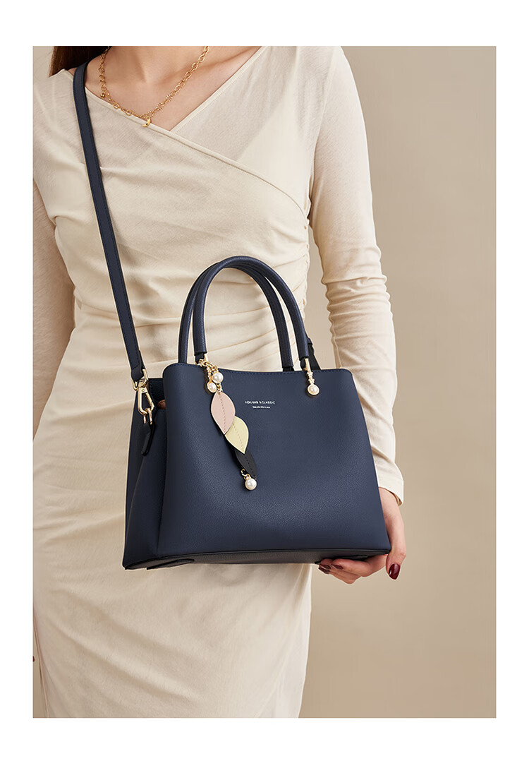 Aokang Women's Handbag, Trendy Cowhide Tote Bag, Light Luxury Crossbody Shoulder Bag, Birthday Gift for Girlfriend Or Wife on May 20 13