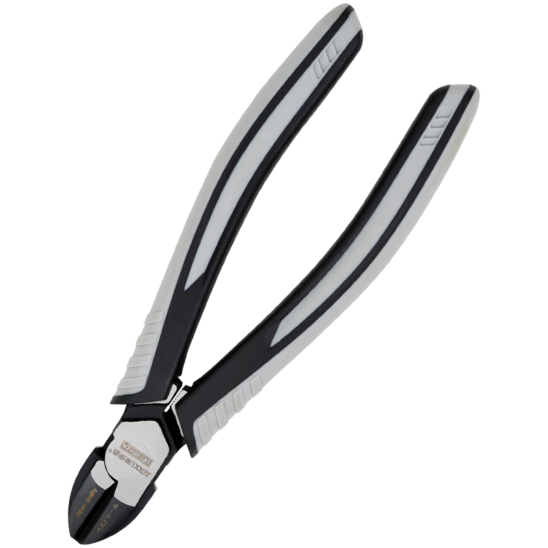 JERXUN Diagonal Cutting Pliers, 6-Inch Offset Diagonal Pliers, Electrician's Pliers, Flat-Nose Pliers, Diagonal-Nose Pliers, Labor-Saving Wire Cutters, Model Pliers