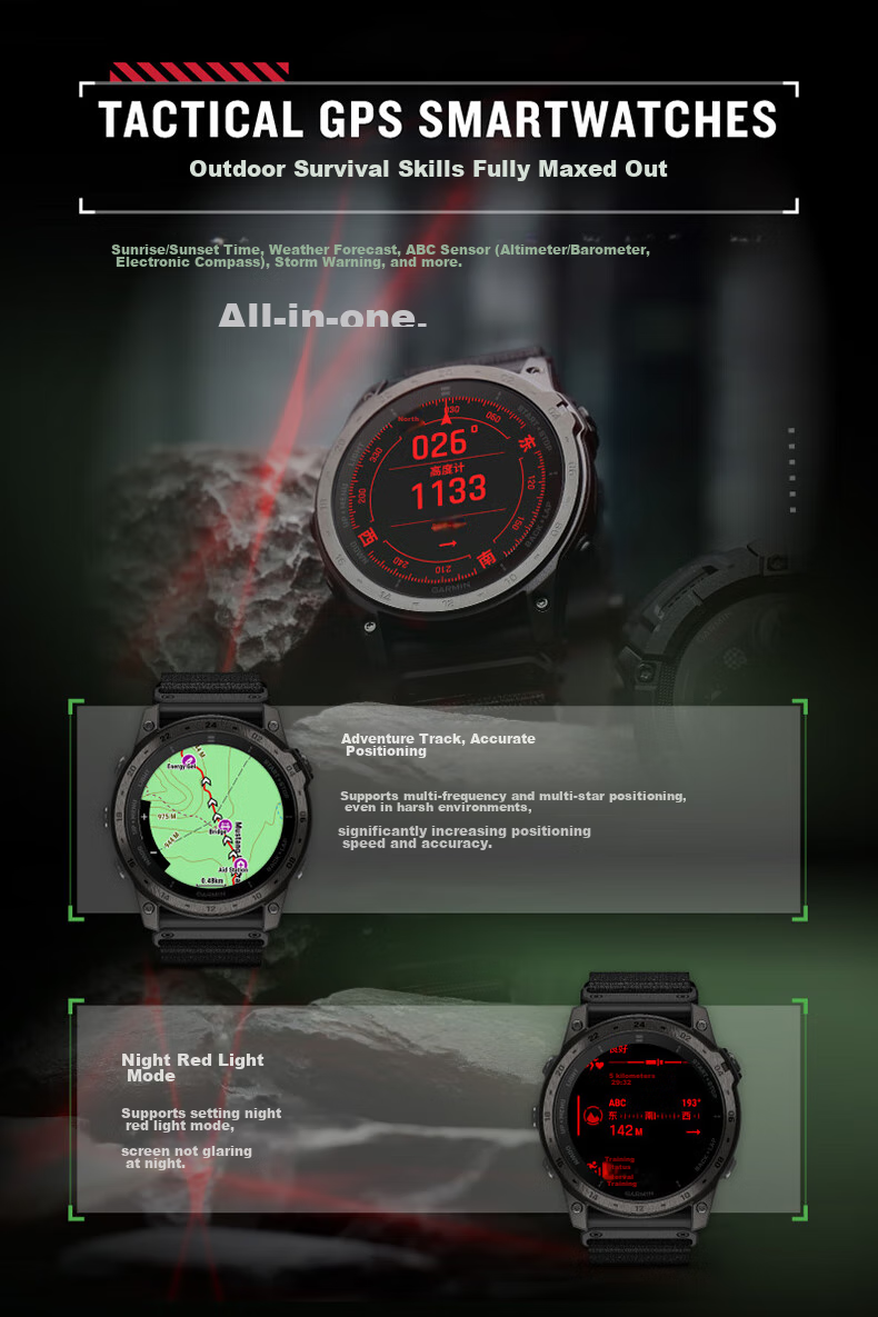 GARMIN Tactix7 Amoled Sapphire Outdoor Smart Sports Watch with ECG Heart Rate Monitor, Gift for Boyfriend 9