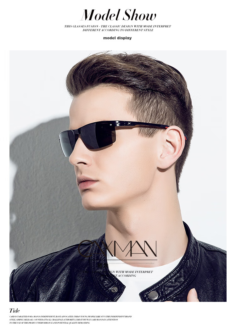 CAXMAN Sunglasses for Outdoor Sports, Hiking, Fishing, Casual Polarized Men's Sunglasses, Driving Glasses, Cycling Sunglasses 15