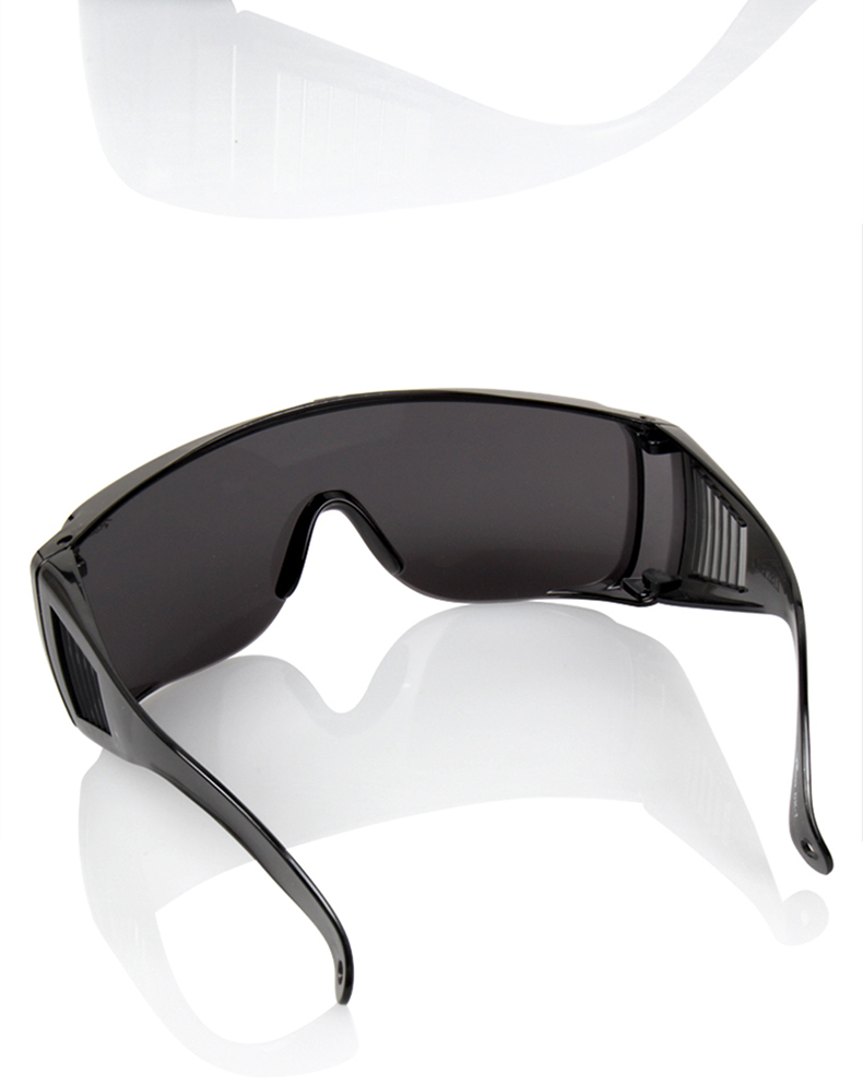 Shengu Anti-Glare Welding Glasses, Industrial Grinding Impact-Resistant Safety Goggles, Wind And Sand Protection Eyewear, Gray Reinforced Type 7