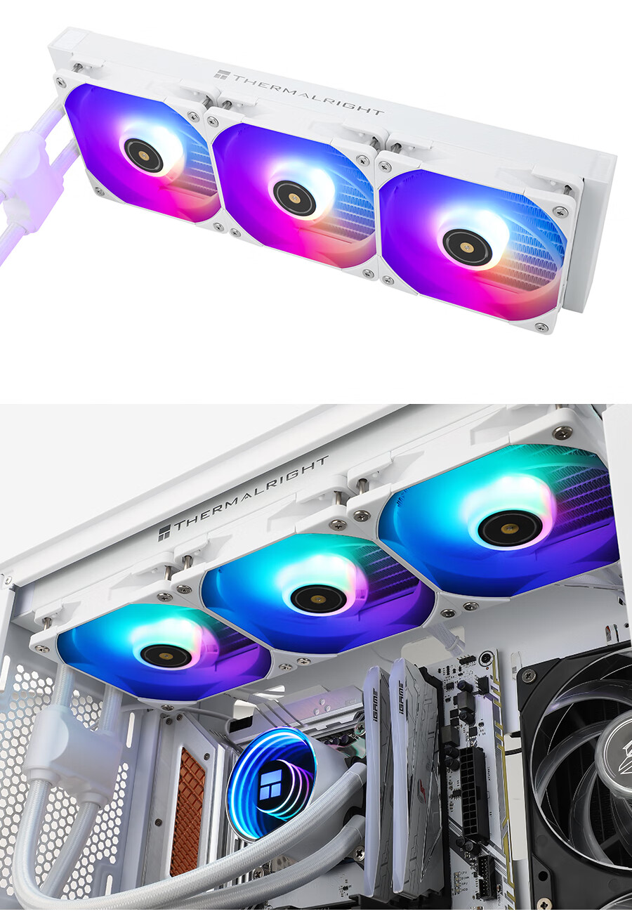 Thermalright Frozen Notte 360 WHITE ARGB V2 All-In Liquid Cooler FN360 WHITE ARGB V2 7