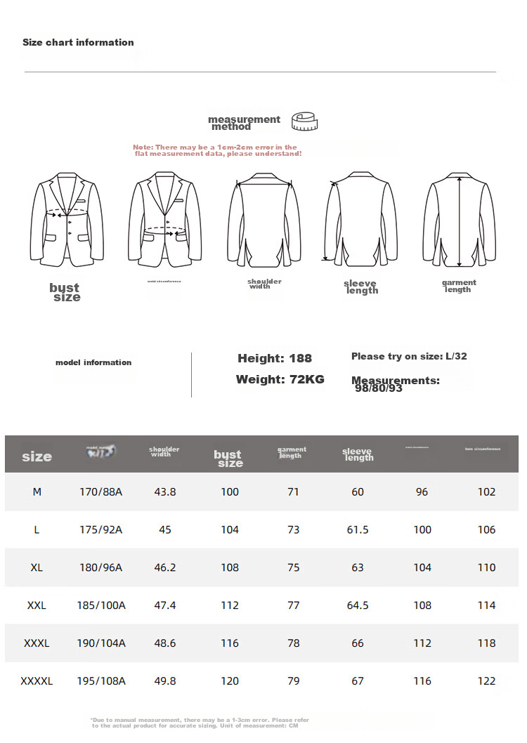 FIRS Men's Suit, Four-Season Style, Lightweight, Breathable, Crisp, Slim-Fit, Notch Lapel, Commuter Work Jacket 9