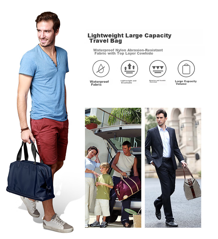 GOLF Travel Bag, Multifunctional Sports Fitness Bag, Handheld Luggage Bag, Men's Travel Bag, Suitcase, Travel And Business Trip Bag 3