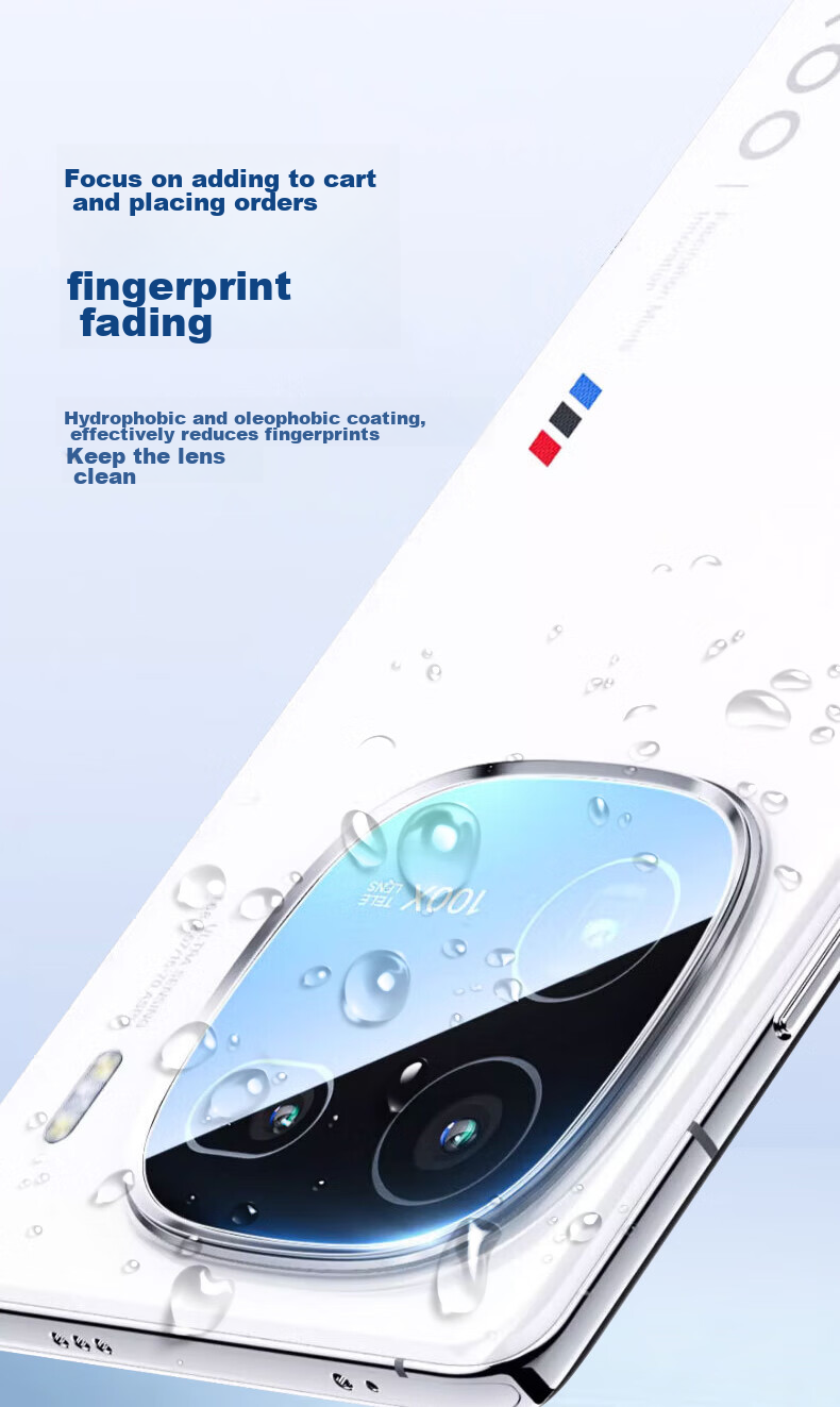KOOLIFE Lens Protector for IQOO12 Rear Camera of Vivo Aikoo12Pro Smartphone, AR Anti-Glare Ultra-Thin HD Scratch-Resistant Dustproof Film 15