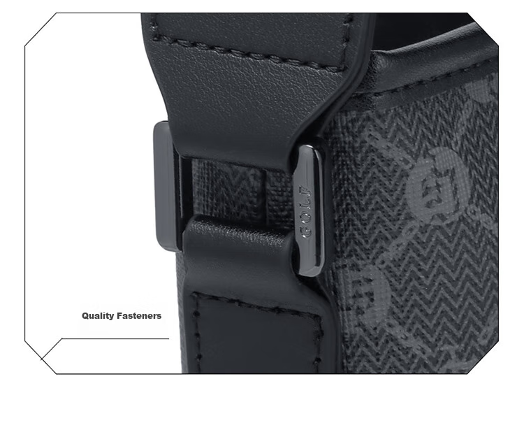 GOLF Shoulder Bag, Men's Crossbody Bag, Large Capacity IPad Pro Phone Bag, Water-Resistant Business Commuter Bag for Me 19