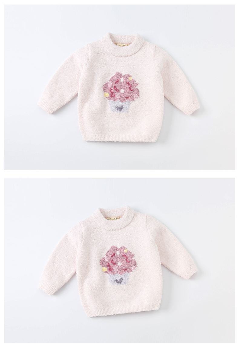 DAVE & BELLA Children's Chenille Sweater Winter Toddler Top Kids Boys Girls Fashion Knitwear 7