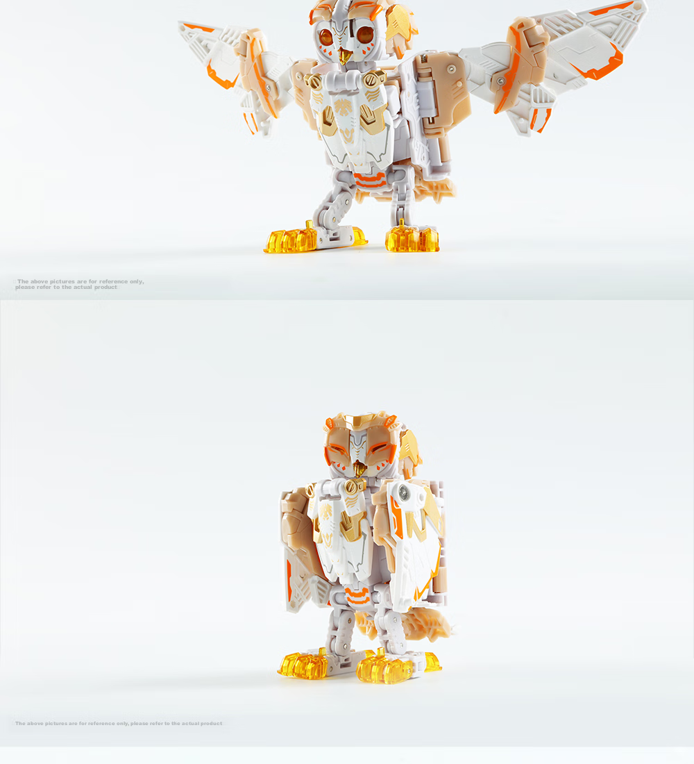 52TOYS Mengshou Xia White Noise Owl Transforming Toy Trendy National Creation Mecha for Boys over 14 Years Old Gift for Boyfriend 4
