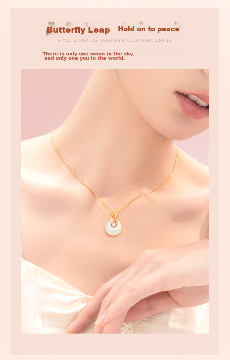 Zhenshangyin Chinese Gold Eight Treasures Compass Silver Necklace for Women, 2026 New Mid-Autumn Festival Birthday Gift for Wife, Sparkling Zirconium S925 3