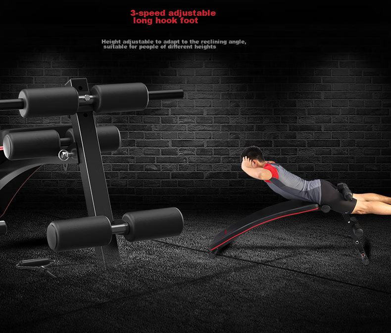 RIDO Sit-Up Assist Device, Home Fitness Equipment, Foldable Sit-Up Board, Abdominal Muscle Exercise Machine TD20 14
