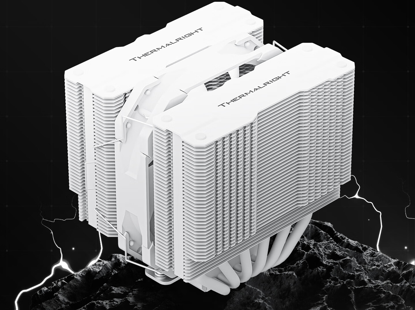 Thermalright Peerless Assassin 120 MINI WHITE, Dual Assassins, AGHP4.0 Six Heat Pipe Air Cooler, PA120 MINI WHITE 3
