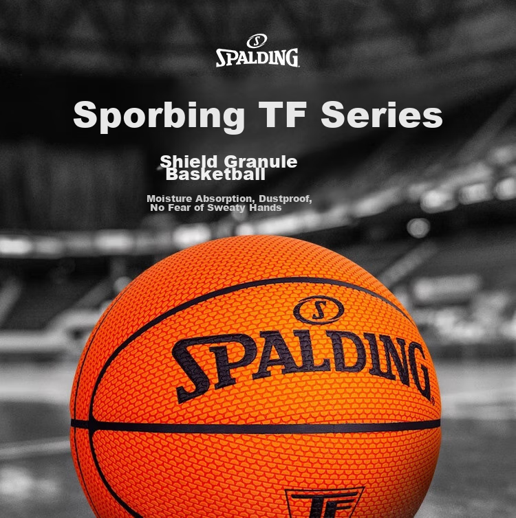 SPALDING SPALDING Moisture-Absorbing And Dustproof TF Indoor And Outdoor PU Adult Size 7 Basketball 77-962Y 1