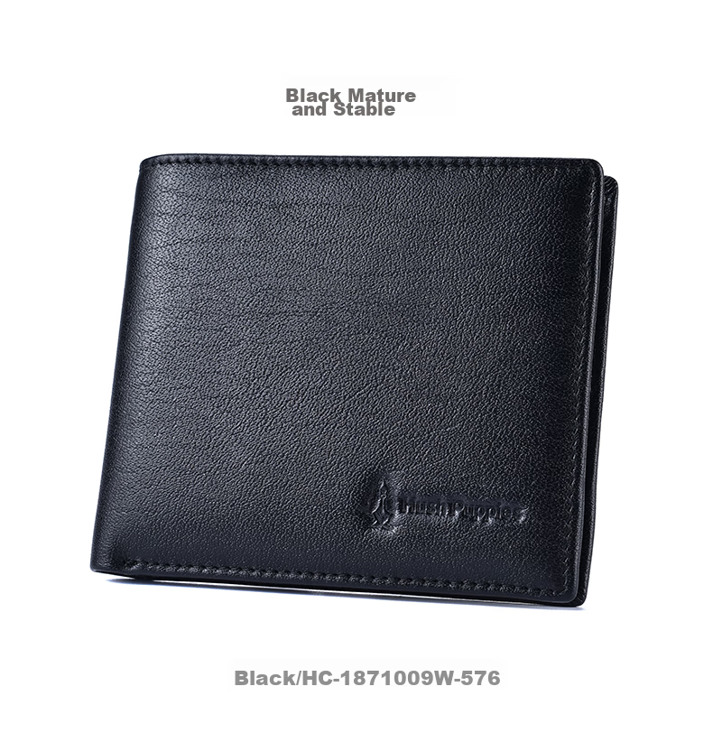 Hush Puppies Wallet, Men's Leather Short Casual Purse, Driver's License Holder, Ticket Holder, Birthday Gift 6