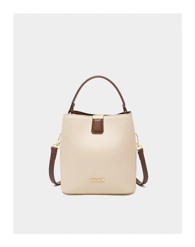Aokang Women's Handbag, Trendy Cowhide Bucket Bag, Light Luxury Crossbody Shoulder Bag, Birthday Mother's Day Gift for Girlfriend Or Wife 22