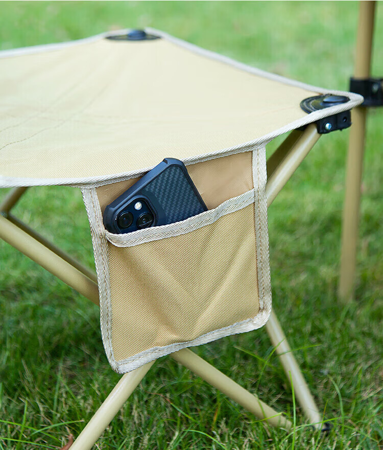 OFEIS Short Back Moon Chair, Outdoor Folding Camping Chair, Picnic Table And Chair, Leisure Beach Camping Fishing Chair, Director's Chair 43