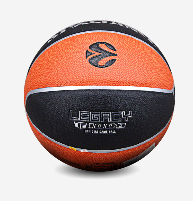 SPALDING , Official Basketball of European Basketball League, Size 7 PU Indoor Basketball, 77-100Y 10