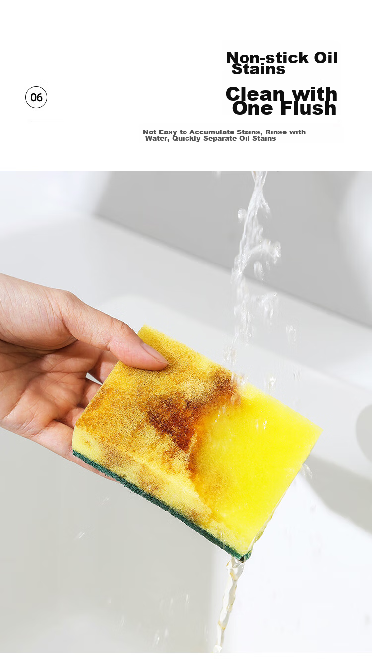 MAXCOOK Dish Scrubber, Loofah Sponge for Washing Dishes And Pots, Kitchen Sink And Stove Cleaning Brush Loofah Sponge, 3 Pieces MCPJ5142 12