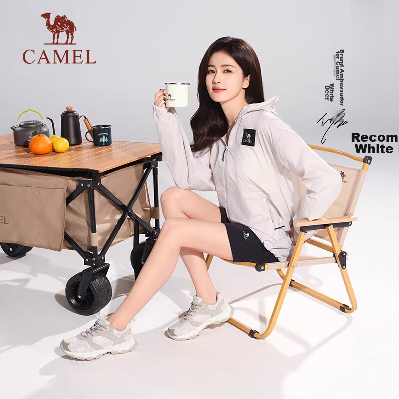 Складной туристический стул CAMEL, легкий, портативный, для кемпинга, рыбалки, пляжа, с подлокотниками из дерева, зеленый, 56x58x80 см
