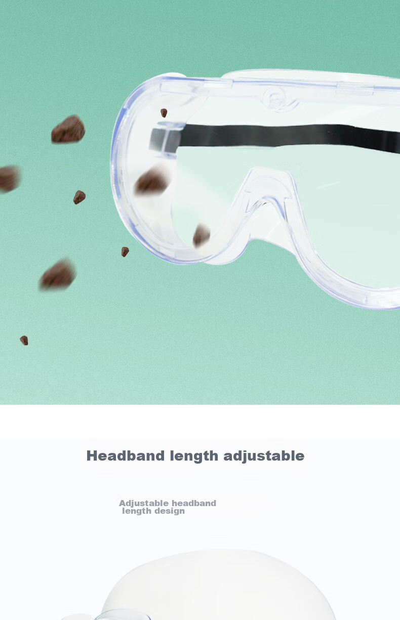 3M 1623AF Chemical Splash Goggles, Effective Protection against Liquid Splashes, Anti-Fog, Impact Resistant, Clear Glasses, 1 Pair 4