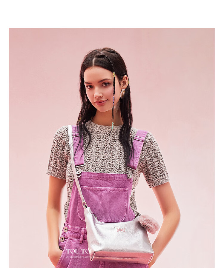 Toutou Niche Design Fashion Clay Crossbody Bag, Shoulder Bag, Commuter Bag for Girls, Birthday Gift for Girlfriend Or Best Friend 20
