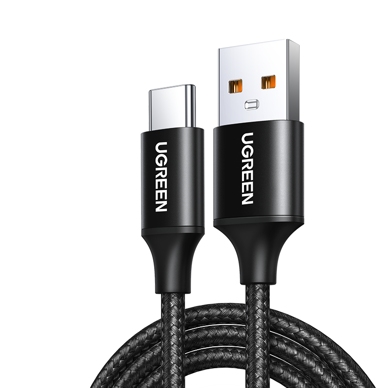 UGREEN Type-C Data Cable 6A Compatible with Huawei Honor Super Fast Charging 100W/66W Charging Cable for Pura80/70/Mate70/60Pro+ Xiaomi Android Phones Car Charger 3 Meters