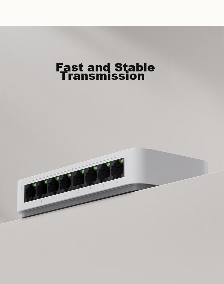 MI 2.5G Switch, 2.5G Electrical Ports *4 + 10G Optical Ports *2, Enterprise-Grade Gigabit Switch, Monitoring Network Cable Splitter, Flow Distributor 7