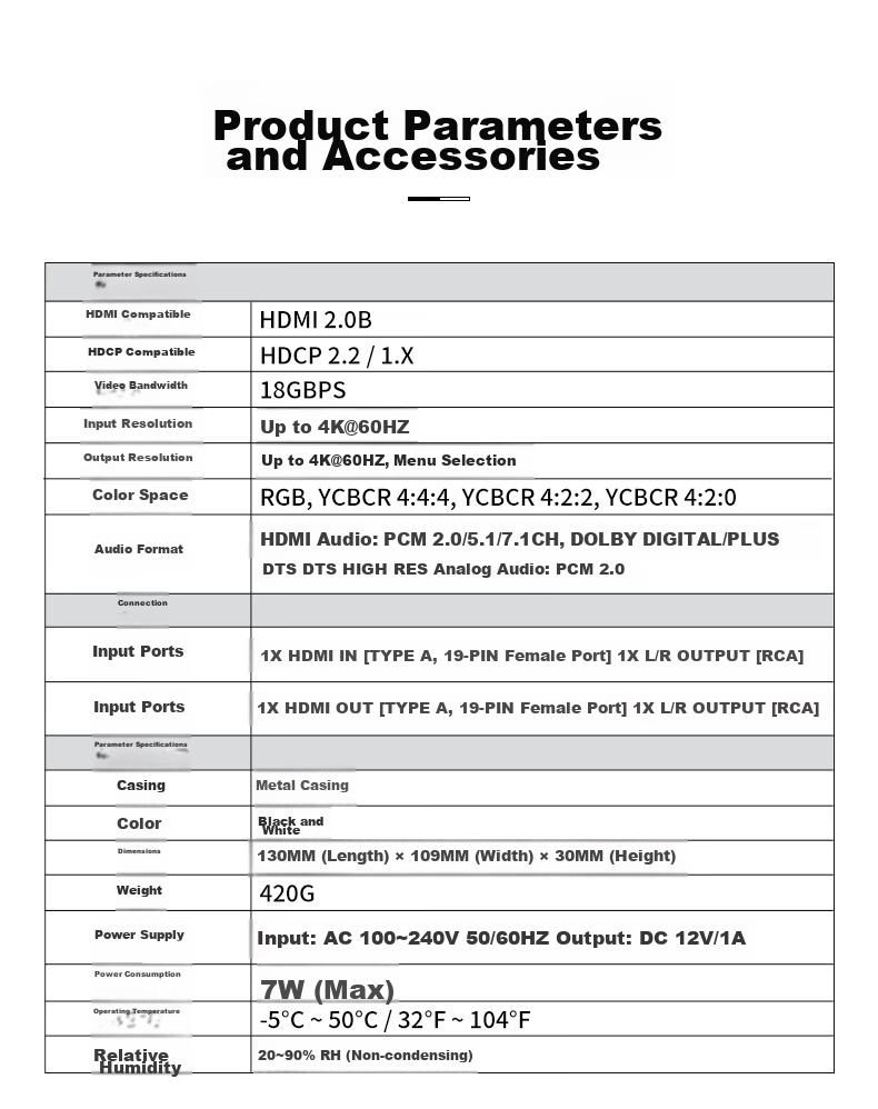 Jiuyinjiushi Video Resolution Converter HDMI Adapter 1080P to 2K/4K Frame Rate Conversion 60/50/30Hz Low to High 4K to 1080P Horizontal/Vertical Screen Rotation Crop 90-Degree Customizatio 16