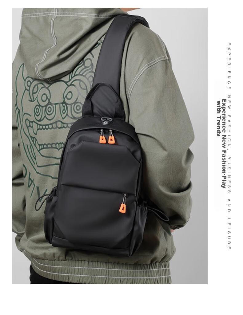 Warrior Crossbody Bag for Men, 2026 New Large Capacity Chest Pack, Fashionable Commuter Travel Bag, Shoulder Bag for Sports And Wome 3