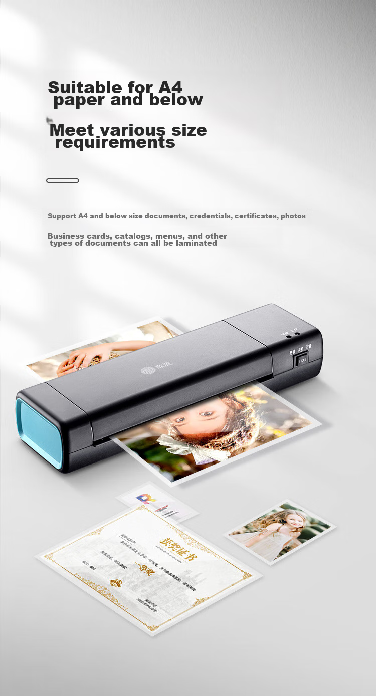 GEPAD Laminator, Packaging Machine Film, High-Quality Specialized Card Protection Film/laminating Film, 220*310mm, 80mic A4, 100 Sheets/pack 5