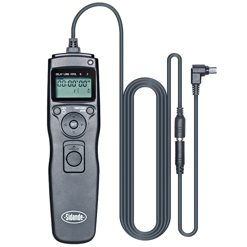 Sidande 7100C2/7000C2 Timer Cable R5 for Canon 5D4, 5D3, 5D2, 5D, 7D2, 7D, 6D, 6D2, 50D Universal Canon Shutter Remote Control