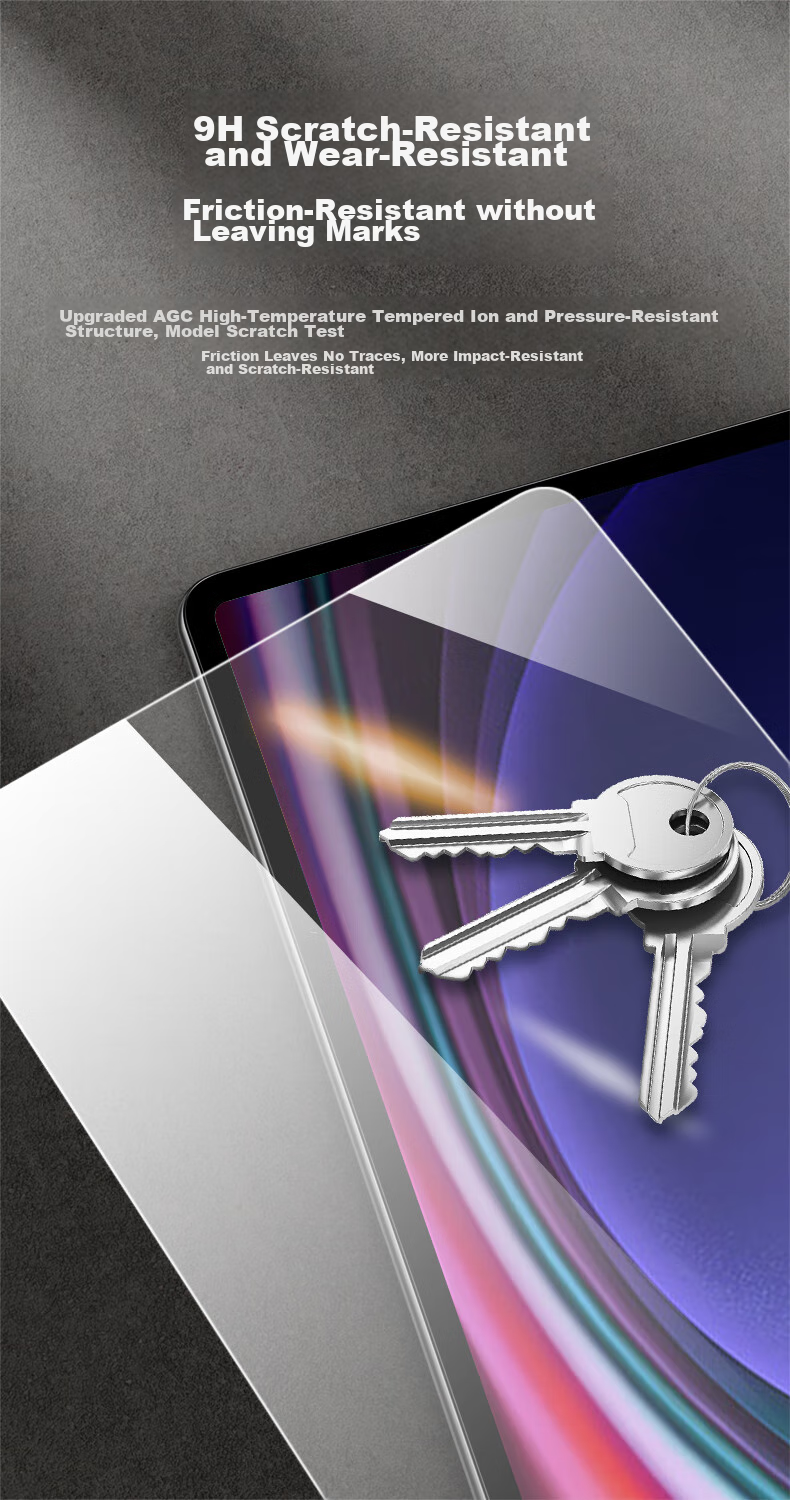 CangHua Tempered Glass Screen Protector for Samsung Tablets Tab S8Ultra/S9Ultra/S10Ultra/S11Ultra, 14.6-Inch Tablet Protective Film, HD Anti-Drop Protective Film 9