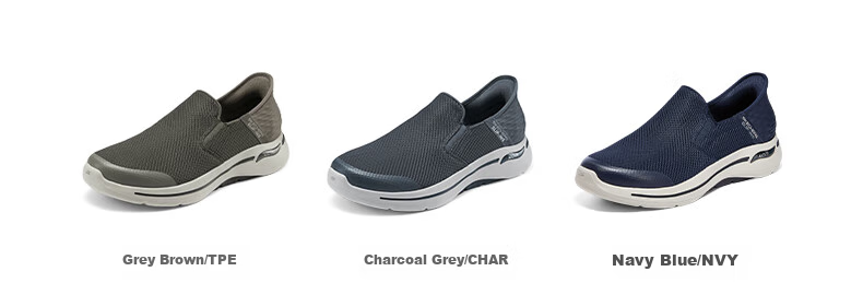 Skechers Slip-On Breathable Mesh Casual Shoes, Everyday Walking Shoes [Slip In] Quick-Wear Technology, Father's Day Gift 9
