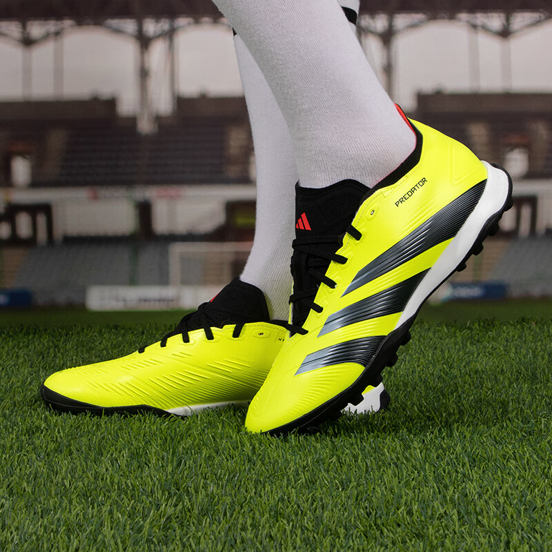 Adidas PREDATOR LEAGUE TF Artificial Turf Cleats Soccer Shoes IE2612 Yellow 7