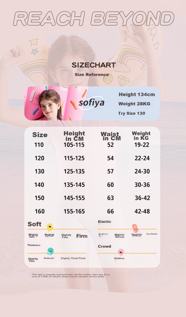 MIZUNO Children's Swimsuit, One-Piece Mermaid Princess Style for Girls, Suitable for Teenagers And Older Children, Surfing And Hot Spring Swimming Suit, A3405 Purple, Size 160 2