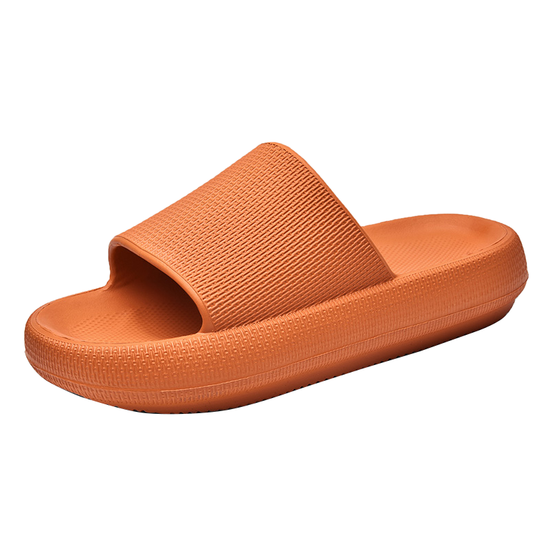 CARTELO Women's Slippers, Comfortable Sandals with Soft Soles, Indoor And Shower Use, Women's Size 0293 Orange 1, 37-38
