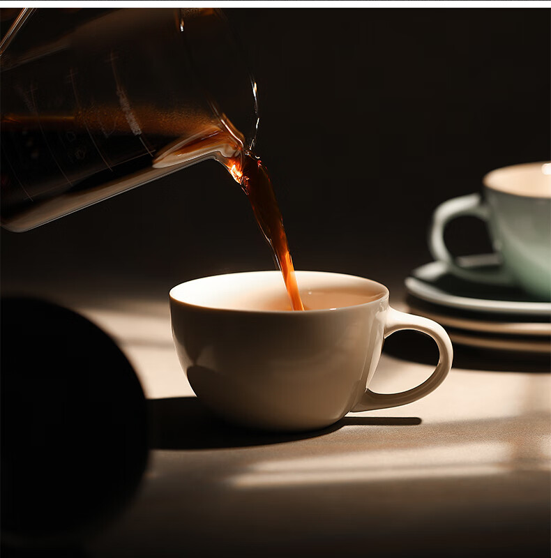 MHW-3BOMBER Bomber [Gift] Ceramic Coffee Mug, Latte Art Cup, Cup And Saucer Set, Instagram-Friendly, Retro High-End Feel, Niche 26