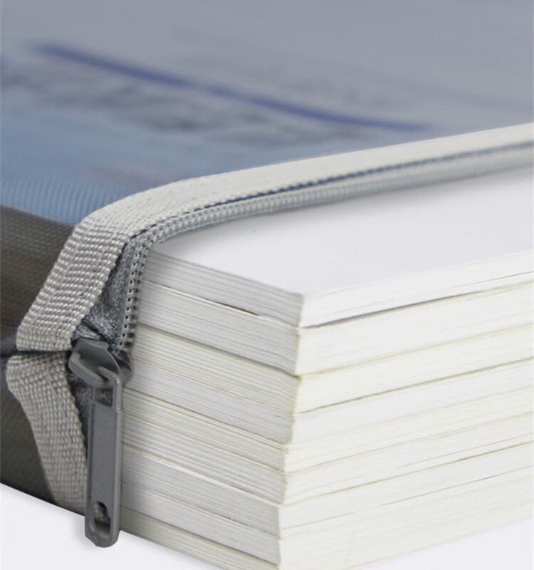 Jindeli 3c Digital All-Net Low Price, 2-Pack A5 Nylon Mesh Zipper Pouches, Simple Transparent Document Bags, File Folders, Student Exam Pencil Cases, Stationery Storage Pouches, Black FB8810 11