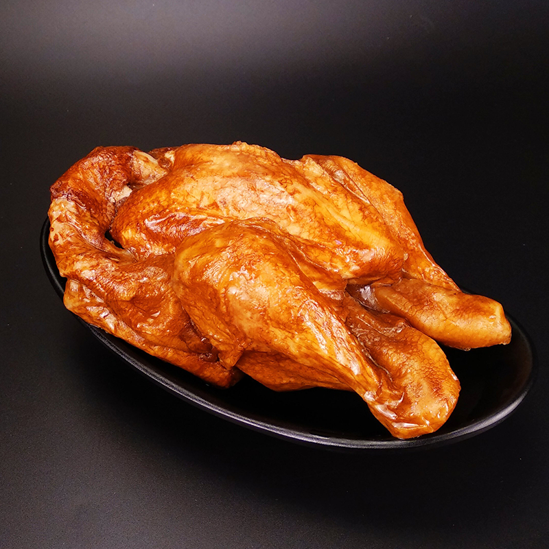 凤起德州五香扒鸡整鸡500g 德州脱骨扒鸡德州烧鸡卤味熟食五香手撕鸡