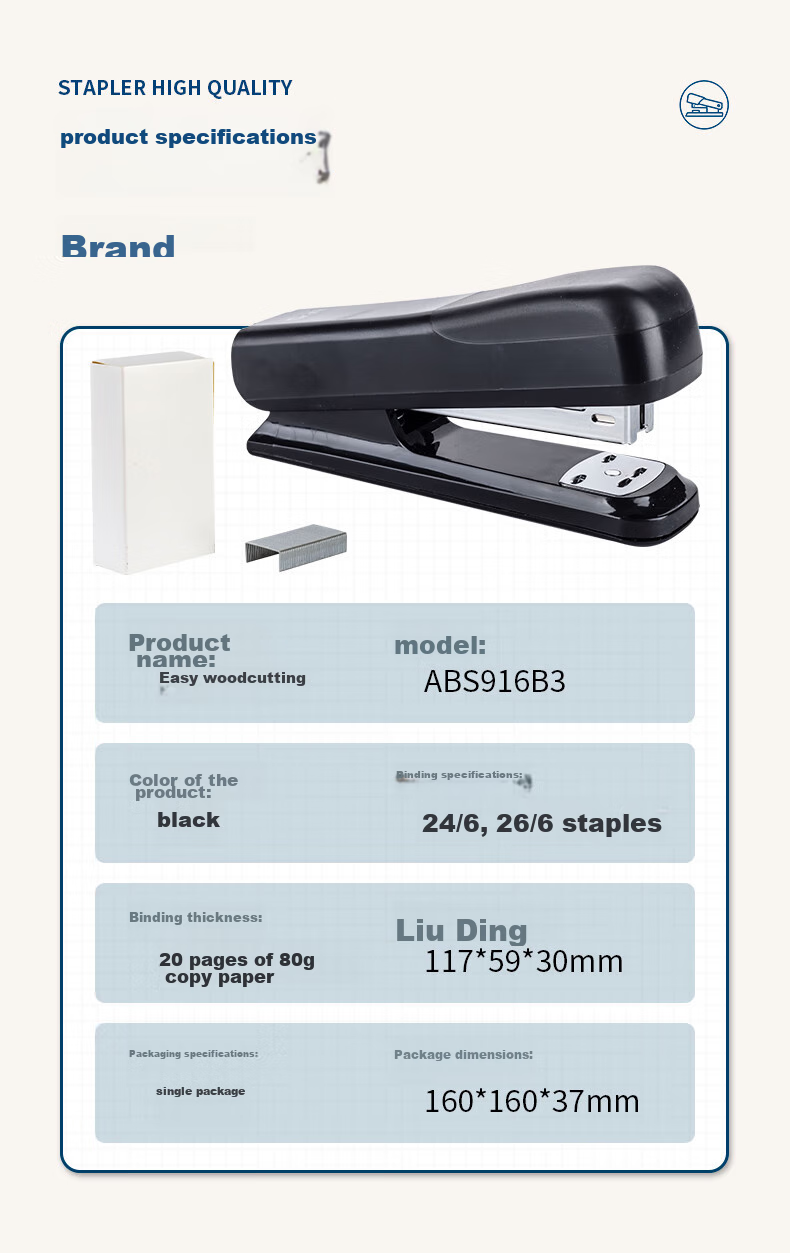 M&G 10# Stapler Set, Stapler (Stapler + Staples), Durable Office Supplies, Random Color ABS91633 Back-To Essential 6