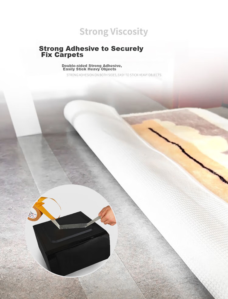Yongguan Double-Sided Tape, Strong Adhesive, Traceless, White, 40mm*15m*1 Roll, Carpet Tape 4
